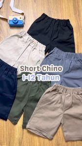 Celana Pendek Anak Usia 1-12 Tahun Zunior 6 Warna