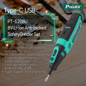 ProsKit PT-5208U 8V Cordless Rotary Tool