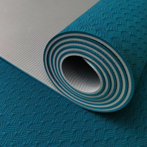 Thin TPE Yoga Mat Anti-Slip Fitness Mat for Men And Women Home Use Jump Rope Noise Reduction Shock Absorption Mat