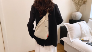 กระเป๋าคาดหน้าอก สำหรับผู้ชายและผู้หญิง สไตล์ลำลอง อเนกประสงค์ เหมาะสำหรับกีฬาและเอว กระเป๋าสะพายข้าง น้ำหนักเบา กระเป๋าสะพาย