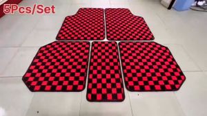 FORD RANGER T9 CARPET 5pcs(set) For FORD RANGER T9 Thai Style Carpet Floor Car Mat Checkmate Dadu Dice Ranger Carpet