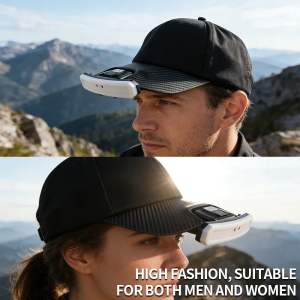 New integrated headlight ultra-bright rechargeable and long-lasting head-mounted lightweight sensor light for fishing