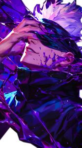 Kayou | 500/1000/1200/2000 PCS Jigsaw Puzzles Anime Purple Figure Family Activity Games for Gameroom Bedroom Gifts Home Decor
