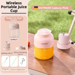 Large Capacity Portable Wireless Juicer Cup Automatic Ice Crushing Fresh Juice Maker Letv Ostmars Kitchen Appliance