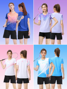 New Arrival Badminton Clothes Outfit Quick Dry Training Volleyball Uniform Table Tennis Clothing Womens 2024 Sportswear Customized Mens