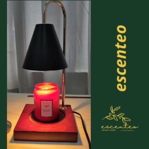 escenteo 大豆蜡香薰蜡烛 | 天然植物精油蜡烛 | 融蜡灯手工香氛蜡烛 | 安神助眠放松减压芳香 | 房间卧室清香精油香薰 | 薰衣草尤加利英梨小苍兰檀香香茅玫瑰香型