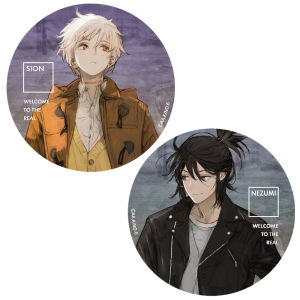 58mm Anime NO.6 Shion Nezumi Cosplay COSTUME Badge Pin SPTE Tinplate Brooch﻿ Prop Xmas Gilf