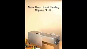 Máy cắt thái rau củ quả khoai tây khoai lang thương hiệu Mỹ Septree SL-12 cao cấp - Hàng nhập khẩu (Bảo Hành 12 Tháng)