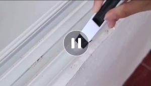 Mini Multipurpose Door and Window Cleaning Hard Bristle Brush With Mini Dust Pan Gap Brush Computer Keyboard Brush