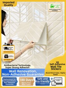 SAIWAKAI | Oil Resistant Waterproof Moisture Proof Wall Stickers