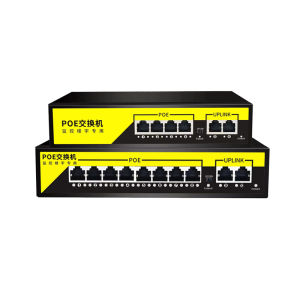 Non-standard POE Switch for Building Intercom 10-level Access Control