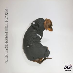 Warm Reflective Outdoor Four-Legged Cotton Jacket Coat for Dogs And Cats Pet Clothes Winter Coat Dachshund Bichon Pomeranian