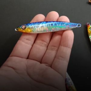 Metal Jig 40 Gram Mongkalo AMBISIOUS Umpan Metaljig Casting 40g Kesting Red head