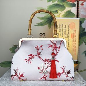MEIFEI | Authentic Bamboo Ethnic Style Casual Fashion Handbag