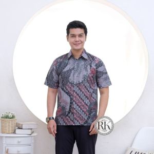 BATIK PRIA LENGAN PENDEK BATIK MURAH HARGA GROSIR BATIK PEKALONGAN