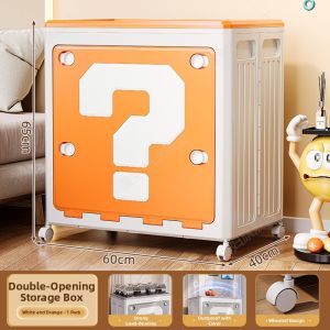 CDIN | Easy-assembly Large-capacity Flip-top Storage Cabinet