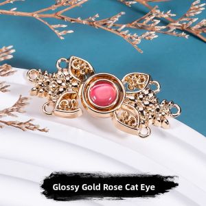 Antique Style Metal Button Chinese Hanfu Qipao Mother-Child Buckle Traditional Ming Dynasty Design Home Fabric Sewing Accessory