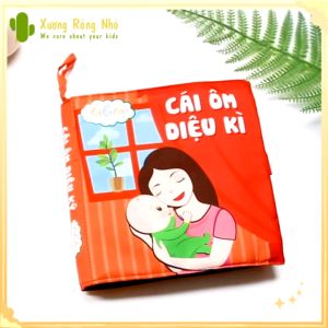 Sách Vải Phát Triển Tình Cảm Cho Bé 0-3 Tuổi Câu Chuyện - Cái Ôm Diệu Kỳ Xương Rồng Nhỏ