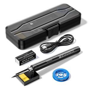 USB Wireless  Digital Electric Soldering Iron Kit  Cordless Adjustable Temperature 300-450℃ Smart Welding Solder Tool
