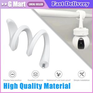 1/4In Thread Webcam Bracket Gooseneck Selfie Holder Crib Support Monitor Bracket No Drilling Multi-function Bracket