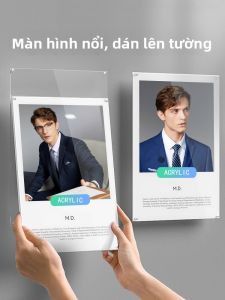 SHANCHEN | Khung Hình Từ Tính Mica Treo Không Cần Khoan A3/A4