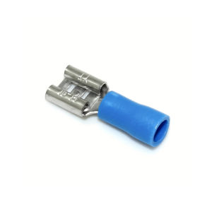 50PCS/Pack FDD2-250 Female Insulated Electrical Crimp Terminal for 1.5-2.5mm2 Connectors Cable Wire Connector