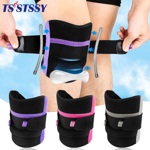 1/2Pcs Knee Brace with Side Stabilizers & Patella Gel PadAdjustable Knee Compression Support for Sport BasketballSoccer Running