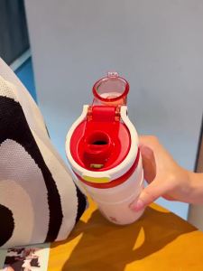 CILLE | Cute Large Volume Student Insulated Straw Cup