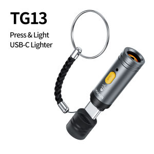 Toocki | Bật Lửa Điện Mini Di Động Toocki Với Đầu Nối Type-C Dùng Cho Du Lịch Hàng Không Và Sử Dụng Ngoài Trời Thiết Kế Nhỏ Gọn Không Lửa Dễ Mang Theo Và Cất Giữ.