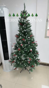 Medusa Slim Christmas Tree 8ft Makapal Set 4tf/5tf/6tf/7tf/8tf Christmas Decoration For Home Christmas Decors 2026