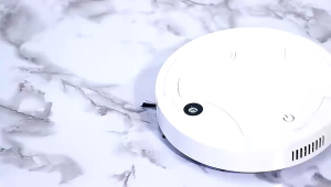 Robot Vacum Cleaner 5 in 1 Portable Penyedot Debu Rumah Sapu Otomatis Robot Pembersih Lantai Humidifier/Sterilisasi UV/Menyapu/Mengepel