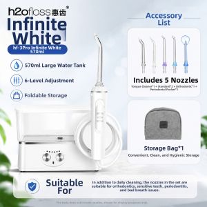 H2Ofloss | Rechargeable Folding Orthodontic Care Cordless Water Flosser