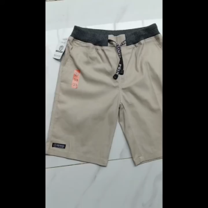 Celana Pendek Pria Jumbo Pinggang Karet Cotton Premium Size 28 Sampai 45