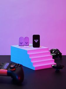 Original Mobile 1 Pair Finger Sleeve Cots Touch screen Game Controller Sweatproof Gloves Phone Gaming