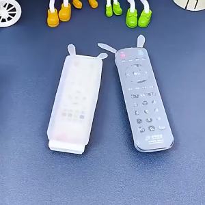 Cute Rabbit TV Air Condition Remote Control Cover Silicone Cover Luminous Dustproof Protector