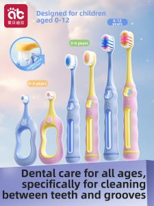 AIBEIDILA | Soft Bristle Children Toothbrush For Ages 3-12+