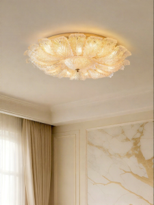 FANCY LAMP CLUB | Elegant Modern French Style LED Ceiling Light Eye Protection