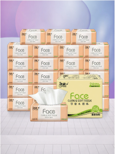 C&S | Moisture-resistant Facial Tissue 120 Sheets