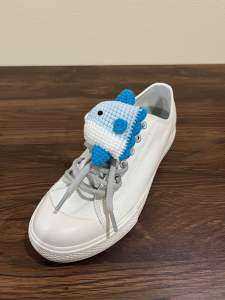 ตัวปรับสายเชือก ตกแต่งรองเท้า กระเป๋า ลายสัตว์ทะเล ปลาโมลาโมล่า พระอาทิตย์