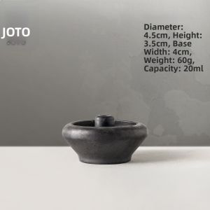JOTO | Handcrafted Coarse Pottery Teahouse Lamp Incense Holder