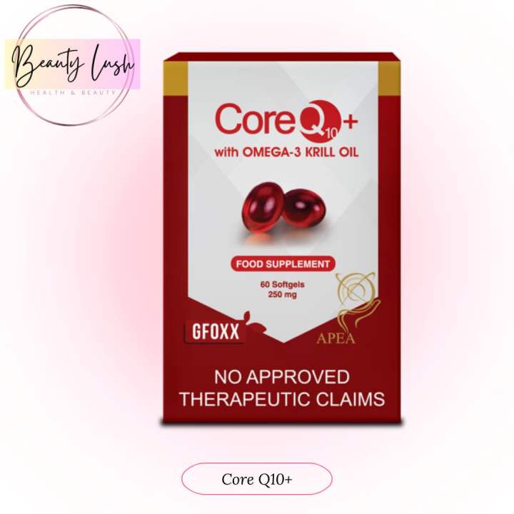 Core Q10 with Omega 3 krill oil by gfoxx | Lazada PH