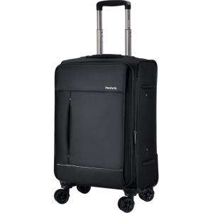 Hanke | Business Rolling Luggage with Swivel Wheels 24/20 Inches Soft Case with Lock