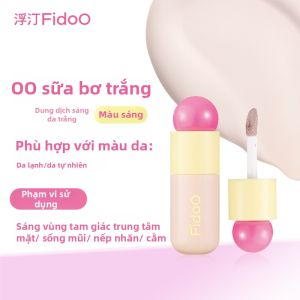 Fidoo | Bút Che Khuyết Điểm Làm Sáng cho Vùng Mắt và Rãnh Nước Mắt Dưỡng Ẩm & Đầy Đặn