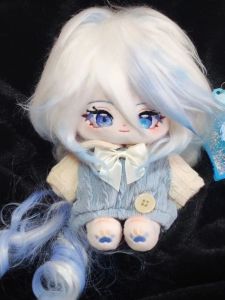 Genshin Impact 20cm Cotton Doll Fupina Fuka Cute Plush Toy Gift for Children Girls Adorable Plaything Soft Fabric Doll