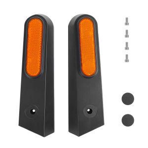 For Mi5 Max Rear Wheel Decorative Cover with Reflector Bar for Xiaomi 5 Max Electric Scooter Rear Fork Trim Shell Cover Parts