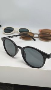 Kacamata Pria Wanita Frame Bulat Mata Kucing Distro Clothing Local Brand HATRED ALIVE Sunglasses Gaya Vintage Retro Code D1