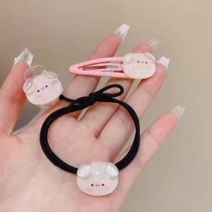 New fashion cute piggy hair clip Korean version temperament girl bangs clip hair accessories