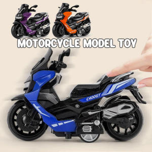 Simulation Alloy Scooter Toy Car Model Boys Puzzle Toys Desktop Decoration Ornaments Funny Childrens Toys Holiday Birthday Gift
