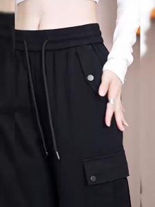 Ginza6 Stretchable Wide Leg Cargo Pants: A Stylish & Comfortable Choice for Women