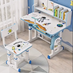 Meja Belajar Set Minimalis Kursi Meja Kursi Anak Sekolah  Furniture Kamar Meja Belajar Les Johan